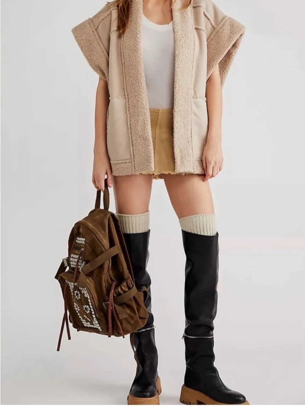 Free People • Berlin Studded Backpack